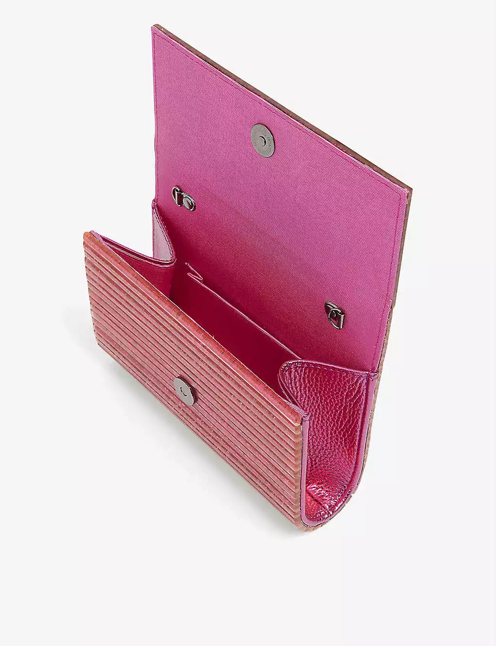 KURT GEIGER LONDON Party Eagle-emblem Shell Cross-body Bag For Womens Fushia 6 KURT GEIGER LONDON Party Eagle-emblem Shell Cross-body Bag For Womens Fushia - Image 4