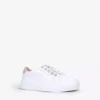 KURT GEIGER LONDON Mini Liviah Embellished Leather Trainers 7-9 Years White 9 KURT GEIGER LONDON Mini Liviah Embellished Leather Trainers 7-9 Years White -KURT GEIGERLONDON Sales unnamed file 252