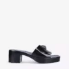 KURT GEIGER LONDON Maddie Eagle Head-embellished Patent Mules For Womens Black 2 KURT GEIGER LONDON Maddie Eagle Head-embellished Patent Mules For Womens Black -KURT GEIGERLONDON Sales unnamed file 265