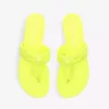 KURT GEIGER LONDON Kensington T-bar Leather Sandals For Womens Yellow -KURT GEIGERLONDON Sales unnamed file 318