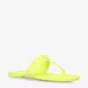 KURT GEIGER LONDON Kensington T-bar Leather Sandals For Womens Yellow -KURT GEIGERLONDON Sales unnamed file 319