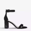 KURT GEIGER LONDON Langley Suede Heeled Sandals For Womens Black -KURT GEIGERLONDON Sales unnamed file 346