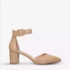 KURT GEIGER LONDON Burlington Buckled Leather Courts For Womens Camel -KURT GEIGERLONDON Sales unnamed file 348