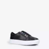 KURT GEIGER LONDON Mini Liviah Embellished Leather Trainers 7-9 Years Black -KURT GEIGERLONDON Sales unnamed file 390