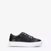 KURT GEIGER LONDON Mini Liviah Embellished Leather Trainers 7-9 Years Black -KURT GEIGERLONDON Sales unnamed file 392