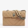 KURT GEIGER LONDON Kensington Leather Cross-body Bag For Womens Camel -KURT GEIGERLONDON Sales unnamed file 412