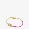 KURT GEIGER LONDON Hamsa Crystal-encrusted Brass And String Bracelet For Womens Gold -KURT GEIGERLONDON Sales unnamed file 460