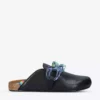 KURT GEIGER LONDON Ozark Rainbow-chain Leather Mules For Womens Black 11 KURT GEIGER LONDON Ozark Rainbow-chain Leather Mules For Womens Black -KURT GEIGERLONDON Sales unnamed file 489