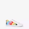KURT GEIGER LONDON Lexi Eagle-emblem Floral-print Trainers For Womens Other -KURT GEIGERLONDON Sales unnamed file 497