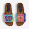 KURT GEIGER LONDON Ozark Crochet-knitted Sliders For Womens Other -KURT GEIGERLONDON Sales unnamed file 510