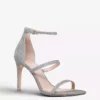 KURT GEIGER LONDON Park Lane Metallic Sandals For Womens Silver -KURT GEIGERLONDON Sales unnamed file 53