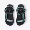 KURT GEIGER LONDON Mini Olivia Canvas Flatform Sandals 7-9 Years Green -KURT GEIGERLONDON Sales unnamed file 531