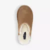 KURT GEIGER LONDON Cosy Stitch Shearling-lined Suede Slippers Tan -KURT GEIGERLONDON Sales unnamed file 541