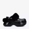 Kurt Geiger London X Crocs Eagle-emblem Clogs For Womens Black -KURT GEIGERLONDON Sales unnamed file 580