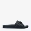 KURT GEIGER LONDON Milo Eagle Embellished Quilted Faux-leather Sliders Black 13 KURT GEIGER LONDON Milo Eagle Embellished Quilted Faux-leather Sliders Black -KURT GEIGERLONDON Sales unnamed file 606