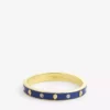 KURT GEIGER LONDON Brass And Enamel Eagle Bangle For Womens Dark Blue -KURT GEIGERLONDON Sales unnamed file 662