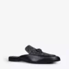 KURT GEIGER LONDON Hugh Quilted Leather Mules Black -KURT GEIGERLONDON Sales unnamed file 670