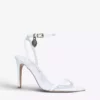 KURT GEIGER LONDON Shoreditch Eagle-charm Leather Heeled Sandals White/oth 9 KURT GEIGER LONDON Shoreditch Eagle-charm Leather Heeled Sandals White/oth -KURT GEIGERLONDON Sales unnamed file 684