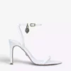 KURT GEIGER LONDON Shoreditch Eagle-charm Leather Heeled Sandals White/oth 11 KURT GEIGER LONDON Shoreditch Eagle-charm Leather Heeled Sandals White/oth -KURT GEIGERLONDON Sales unnamed file 686