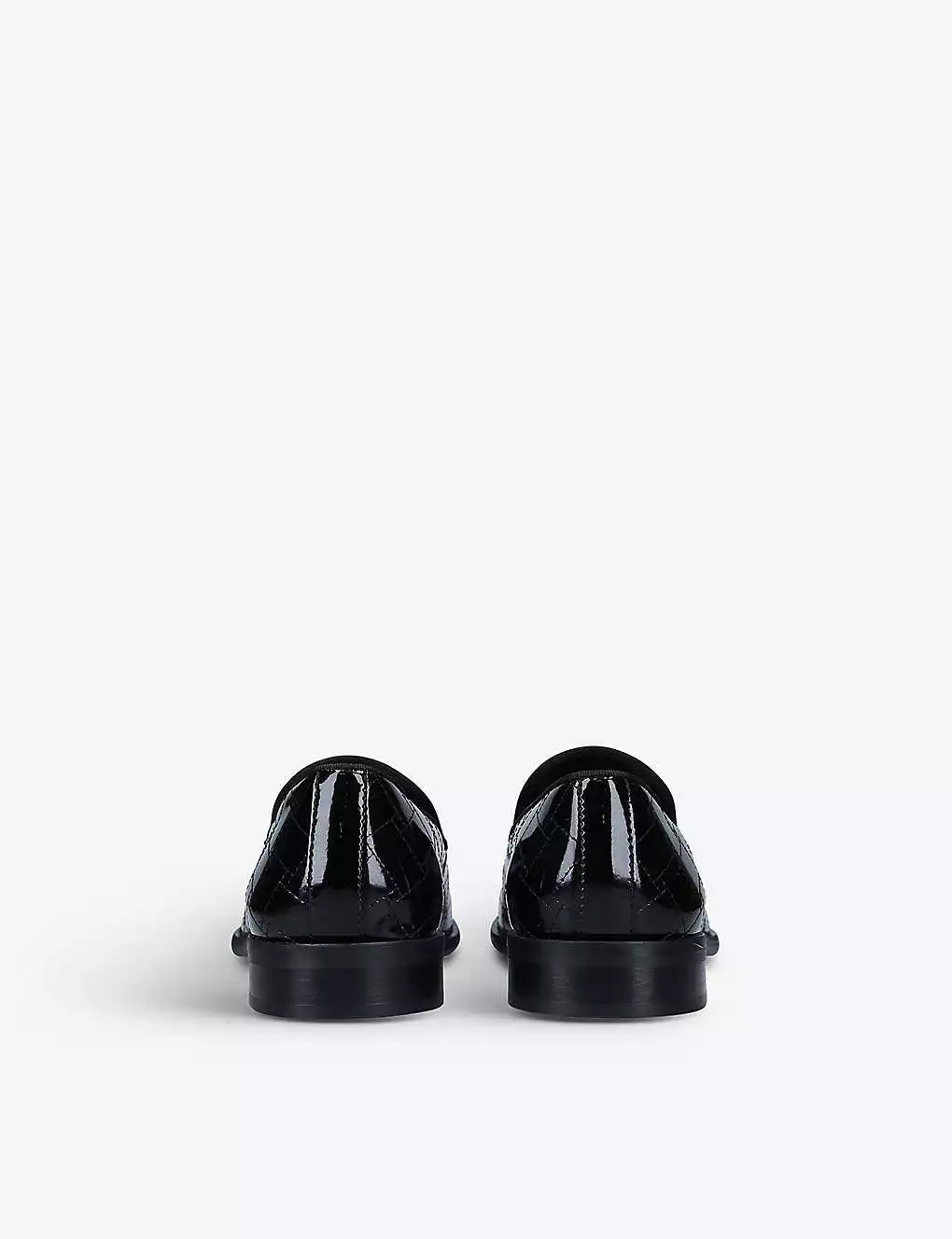 KURT GEIGER LONDON Spencer Quilt-stitch Patent-leather Loafers Black 6 KURT GEIGER LONDON Spencer Quilt-stitch Patent-leather Loafers Black - Image 4