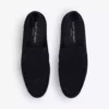 KURT GEIGER LONDON Hugo Quilted Suede Loafers Navy -KURT GEIGERLONDON Sales unnamed file 699