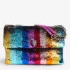 KURT GEIGER LONDON Kensington XXL Sequin-embellished Shoulder Bag For Womens Mult/other -KURT GEIGERLONDON Sales unnamed file 708