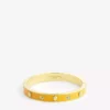 KURT GEIGER LONDON Brass And Enamel Eagle Bangle For Womens Orange -KURT GEIGERLONDON Sales unnamed file 719