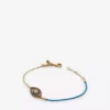 KURT GEIGER LONDON Evil Eye Gold-tone Brass And Crystal String Bracelet For Womens -KURT GEIGERLONDON Sales unnamed file 730