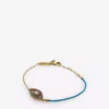 KURT GEIGER LONDON Evil Eye Gold-tone Brass And Crystal String Bracelet For Womens -KURT GEIGERLONDON Sales unnamed file 731