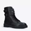 KURT GEIGER LONDON Stoop Leather Biker Boots For Womens Black/comb -KURT GEIGERLONDON Sales unnamed file 734
