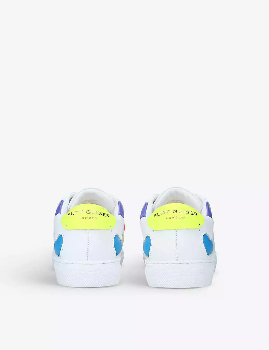 KURT GEIGER LONDON Lane Love-heart Leather Trainers For Womens Other 6 KURT GEIGER LONDON Lane Love-heart Leather Trainers For Womens Other - Image 4