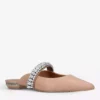KURT GEIGER LONDON Princely Embellished-strap Leather Mules For Womens Camel -KURT GEIGERLONDON Sales unnamed file 749