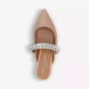 KURT GEIGER LONDON Princely Embellished-strap Leather Mules For Womens Camel -KURT GEIGERLONDON Sales unnamed file 752