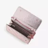 KURT GEIGER LONDON Kensington Quilted Leather Wallet-on-chain For Womens Pink -KURT GEIGERLONDON Sales unnamed file 767