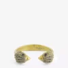 KURT GEIGER LONDON Eagle XL Hinged Brass Bangle For Womens Gold -KURT GEIGERLONDON Sales unnamed file 774