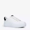KURT GEIGER LONDON Laney Eagle Leather Platform Trainers For Womens White/blk -KURT GEIGERLONDON Sales unnamed file 783