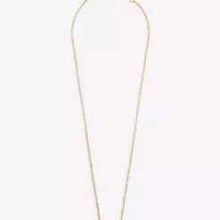KURT GEIGER LONDON Rainbow Gold-tone Brass And Crystal Necklace For Womens
