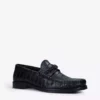 KURT GEIGER LONDON Vincent Chain Mock-croc Leather Loafers Black -KURT GEIGERLONDON Sales unnamed file 792