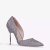 KURT GEIGER LONDON Bond Textured Glittered Courts Pink -KURT GEIGERLONDON Sales unnamed file 825