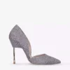 KURT GEIGER LONDON Bond Textured Glittered Courts Pink -KURT GEIGERLONDON Sales unnamed file 827