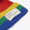 KURT GEIGER LONDON Be Kind Rainbow Stripe Cotton-blend Beanie For Womens Mult/other -KURT GEIGERLONDON Sales unnamed file 829