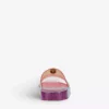 KURT GEIGER LONDON Maddie Embellished Rubber Sliders For Womens Mult/other -KURT GEIGERLONDON Sales unnamed file 841