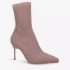 KURT GEIGER LONDON Barbican Drench Ribbed Woven Sock Boots For Womens Blush -KURT GEIGERLONDON Sales unnamed file 845