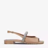 KURT GEIGER LONDON Princely Rainbow Embellished-strap Leather Sandals For Womens Camel -KURT GEIGERLONDON Sales unnamed file 86