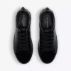 KURT GEIGER LONDON Laney Crocodile-embossed Patent-leather Trainers Black -KURT GEIGERLONDON Sales unnamed file 860