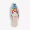 KURT GEIGER LONDON Otter Rainbow Lobster-embroidered Leather Mules For Womens White/comb -KURT GEIGERLONDON Sales unnamed file 921