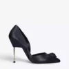 KURT GEIGER LONDON Bond Eagle Drench D'Orsay Leather Courts For Womens Black 11 KURT GEIGER LONDON Bond Eagle Drench D'Orsay Leather Courts For Womens Black -KURT GEIGERLONDON Sales unnamed file 929