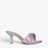 KURT GEIGER LONDON Kensington Ombre Quilted Metallic Leather Mules For Womens Pink Comb 11 KURT GEIGER LONDON Kensington Ombre Quilted Metallic Leather Mules For Womens Pink Comb -KURT GEIGERLONDON Sales unnamed file 954